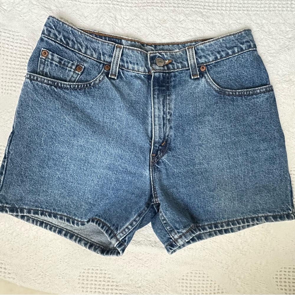 Levi's Blue Denim Shorts Size 9 Jr